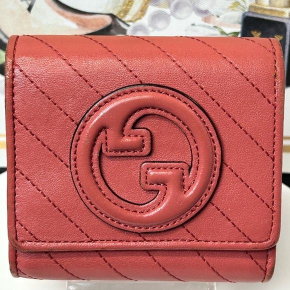 GUCCI Blonde Leather Bifold Wallet ๐๐ฅ - Picture 13 of 17
